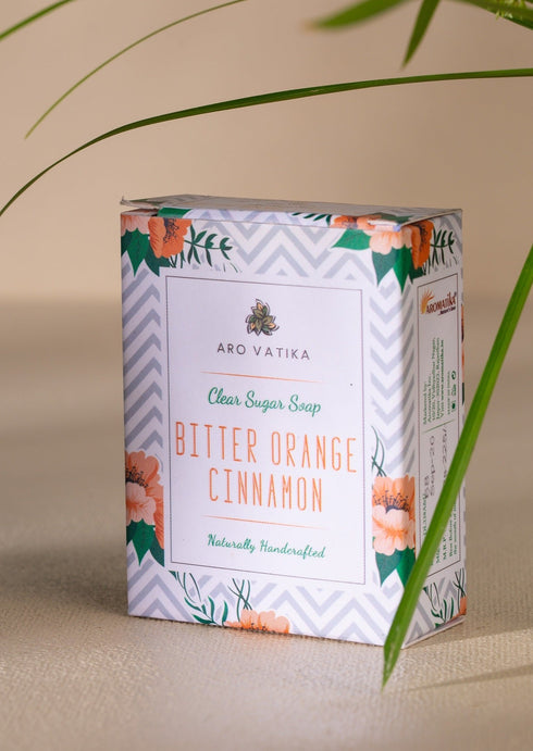 Bitter Orange Cinnamon-Ayurvedic Clear Sugar Soap